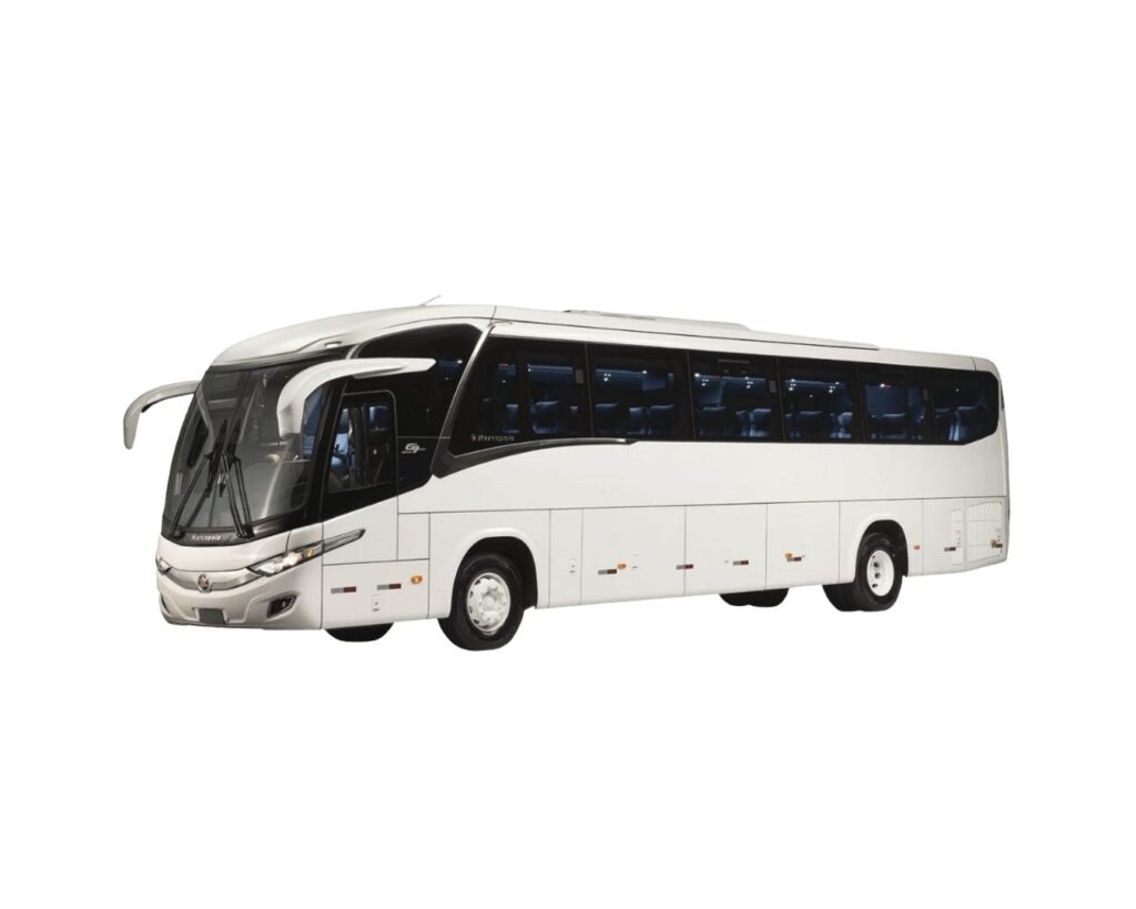 Camión tipo ADO 51 pasajeros — servicio de transporte masivo Yucatán